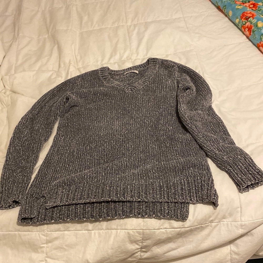 A winter pullover sweater